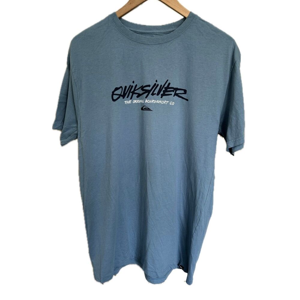 Quiksilver Original Boardshorts Co. Men's 100% Cotton Regular Fit T-Shirt L